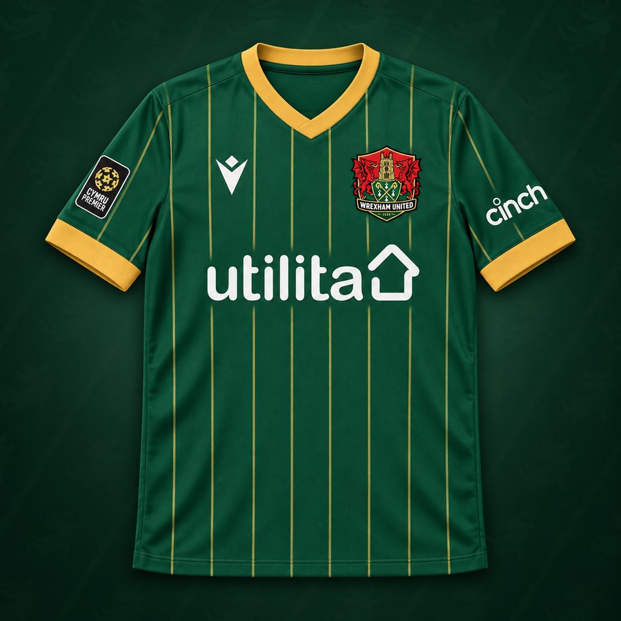 Wrexham United 2026/27 home shirt